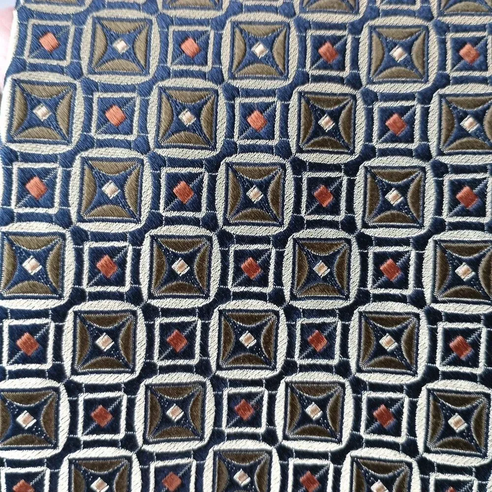 Lot‎ Of 2 BRUNO PIATTELLI Men's Tie Jacquard 100% Silk Hand Made 59.5